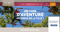 Desktop Screenshot of naturaparc.fr